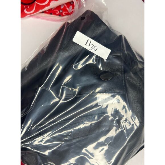 ZARA Women's High-Waist Cropped Pants Black Size 10 Casual - Picture 8 of 8